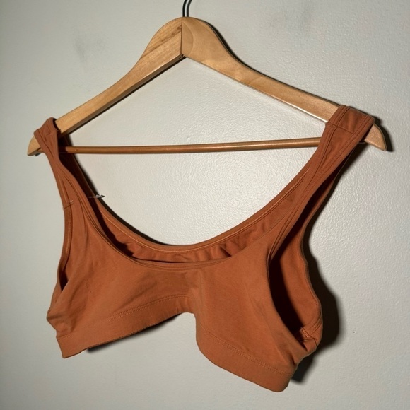 NWOT AERIE ORANGE SCOOP NECK BRALETTE L - Picture 5 of 5